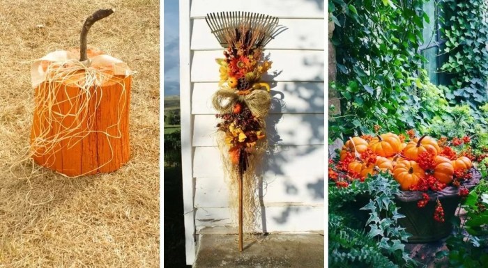 Fall yard decor ideas