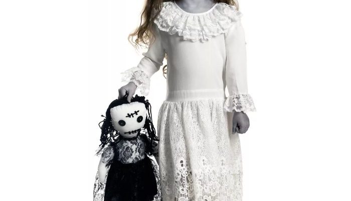 Creepy doll diy costume