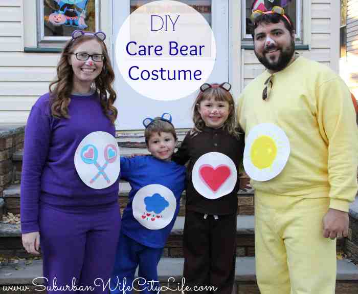 Care bear costume diy