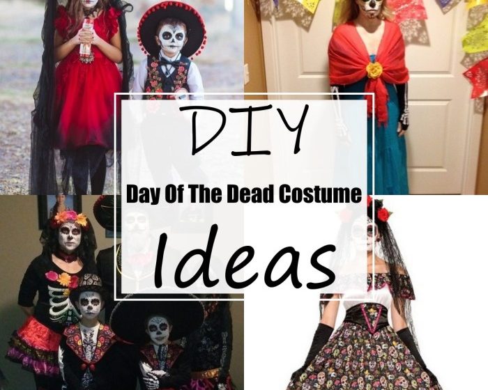 Diy dia de los muertos costume