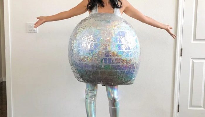 Disco ball costume diy