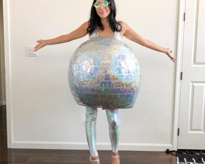 Disco ball costume diy