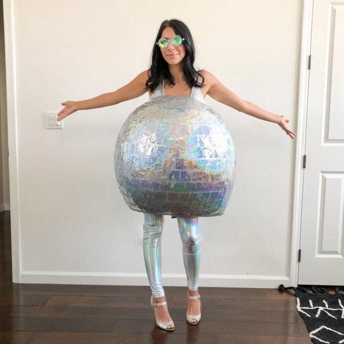 Disco ball costume diy