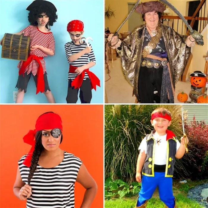 Diy childrens pirate costume