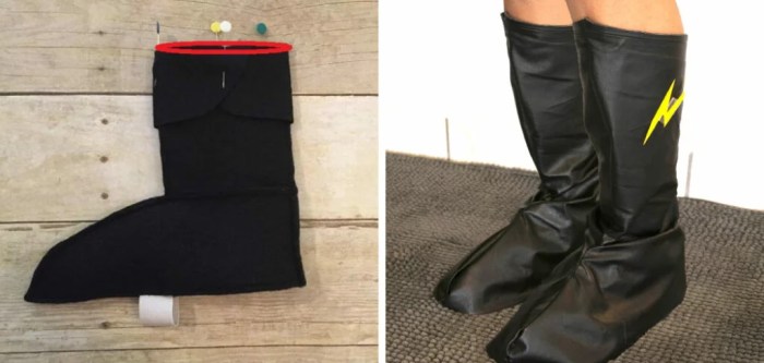 Diy costume shoe covers