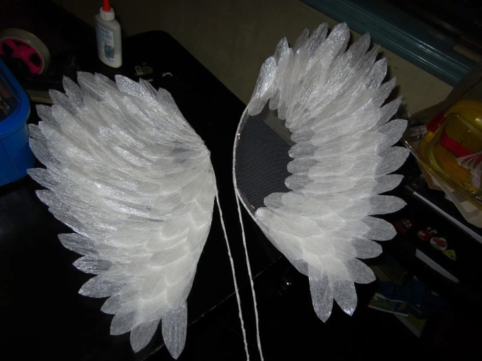 Diy angel wings costume