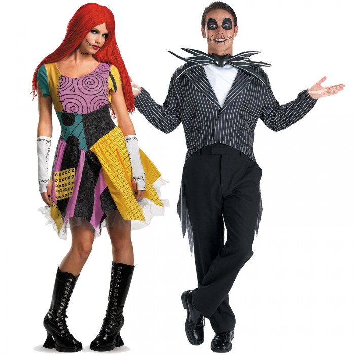 Jack and sally costume diy