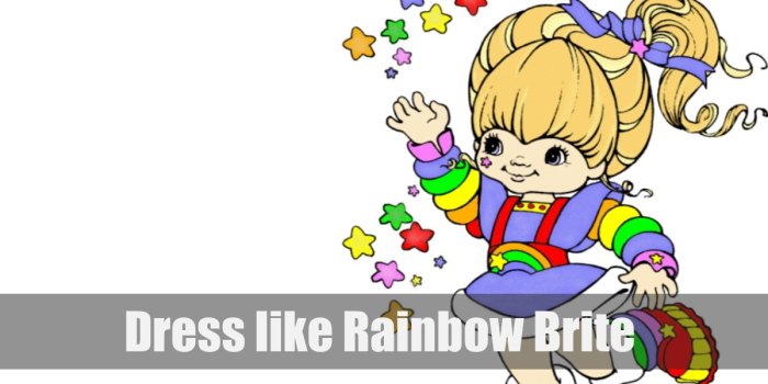 Rainbow brite costume diy