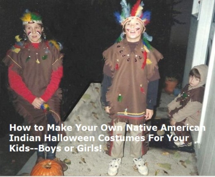 Native american indian costume diy