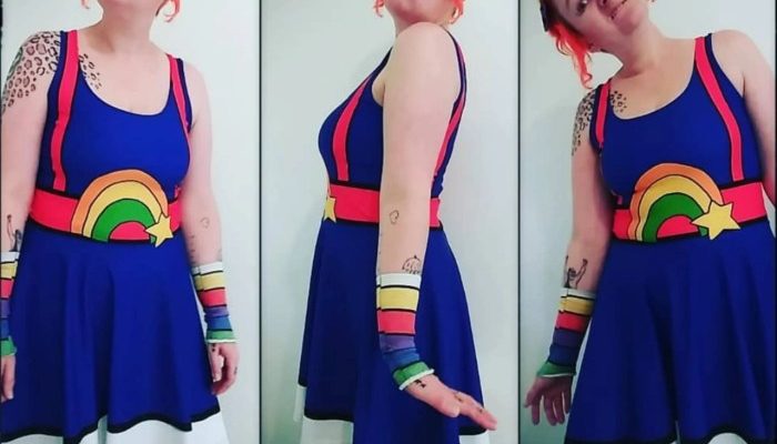 Rainbow brite costume diy