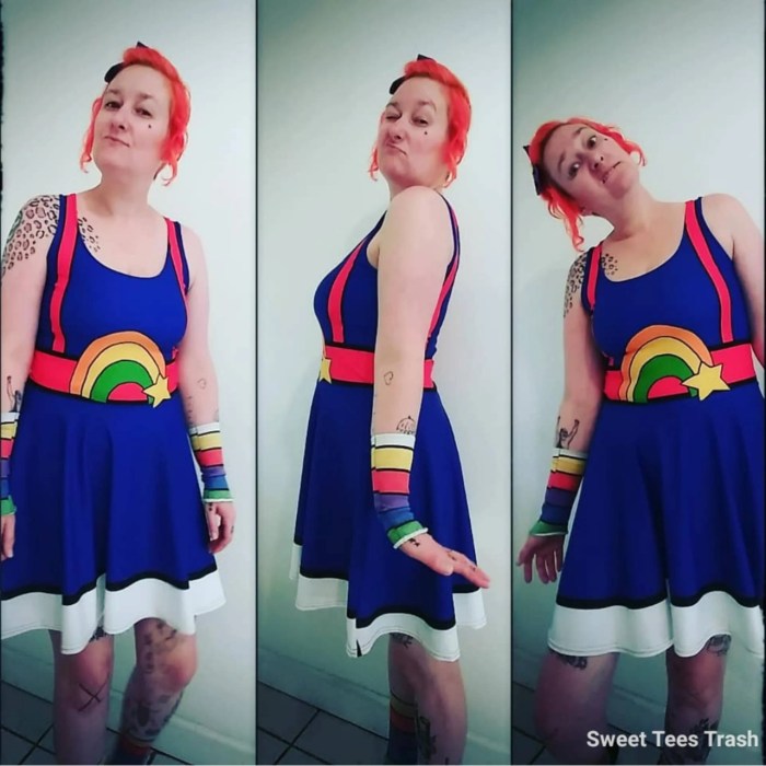 Rainbow brite costume diy