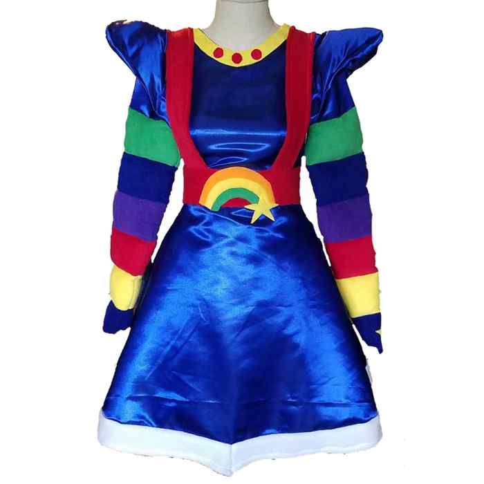 Rainbow brite costume diy