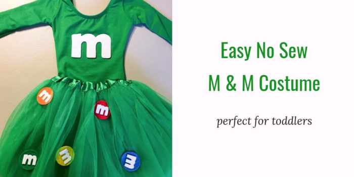 M&m costume diy