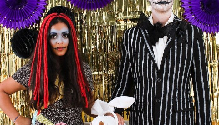 Jack and sally costume diy