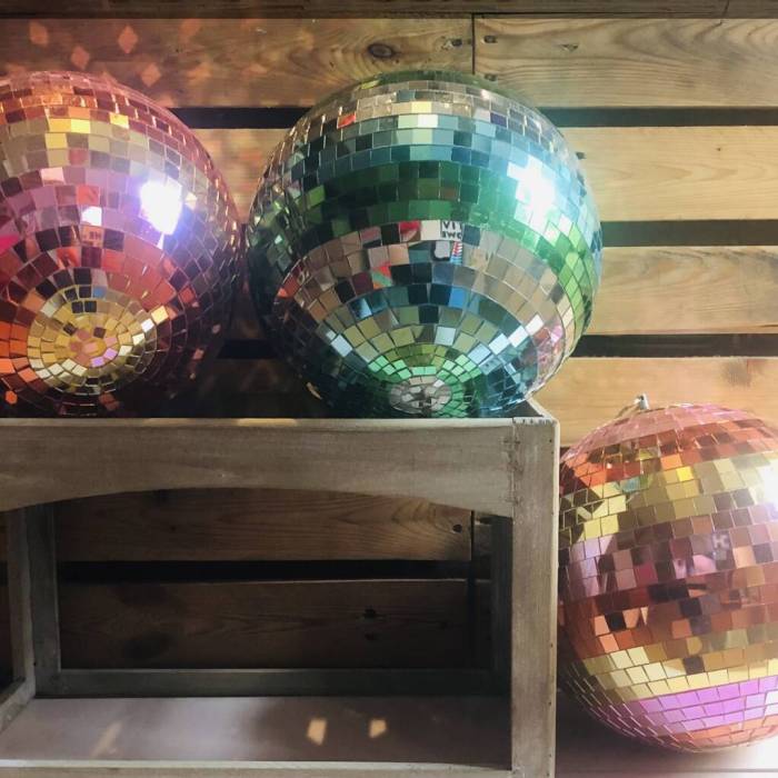 Disco ball costume diy